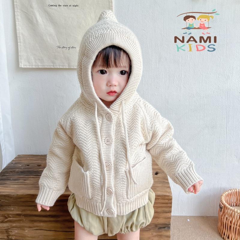Áo khoác len lót lông siêu dày ấm hàng Quảng Châu loại 1 cao cấp cho bé