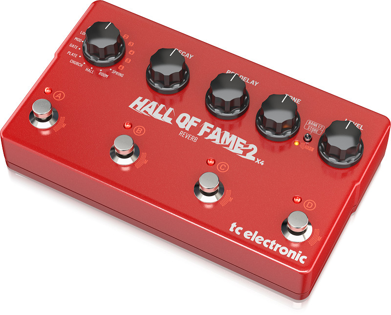 TC Electronic Hall Of Fame 2 X4 Reverb Guitar Effects Pedal -Hàng Chính Hãng