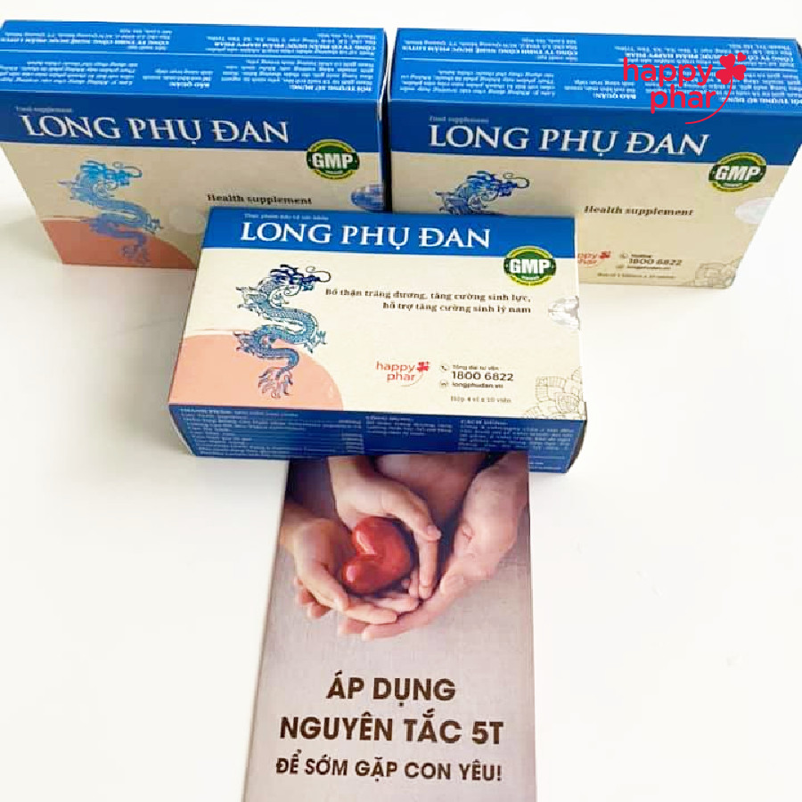 COMBO 3 HỘP LONG PHỤ ĐAN BỔ THẬN, HỖ TRỢ TĂNG CƯỜNG SINH LÝ NAM