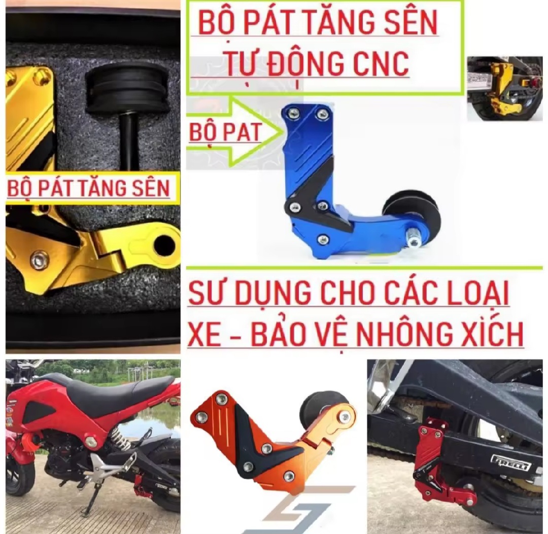BỘ PAT TỰ ĐỘNG TĂNG SÊN XÍCH XE MÁY THÔNG MINH MẪU MỚI CHẤT LƯỢNG