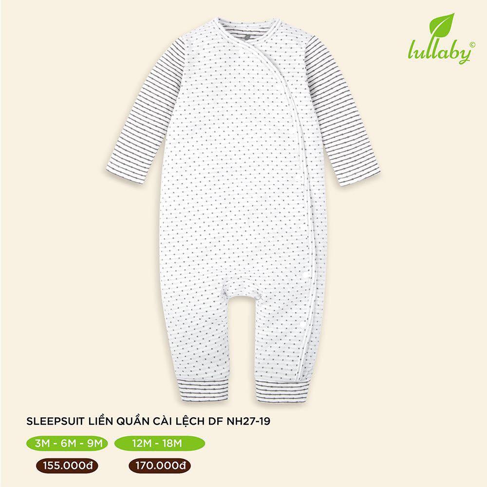 Lullaby Sleepsuit Liền Quần Cài Lệch DF NH27-19