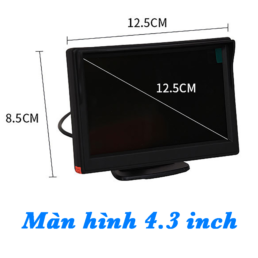 Camera 360 Ô Tô Xe Hơi Soi Lề Trái Hoặc Lề Phải Hạn Chế Va Chạm, BH 1 Năm - Labaha Shop