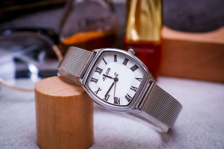 Đồng Hồ Nữ JA-1242A Julius Hàn Quốc Dây Thép