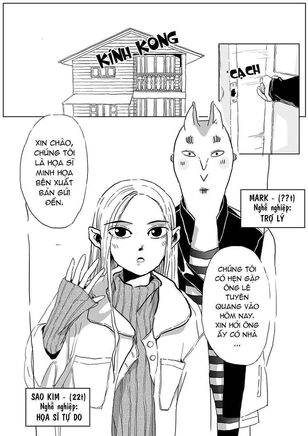 mục đích anh đến trái đất này là? chapter 4 6