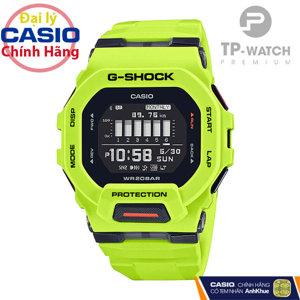 Đồng Hồ Nam Dây Nhựa Casio G-Shock GBD-200-9DR Chính Hãng - GBD-200-9