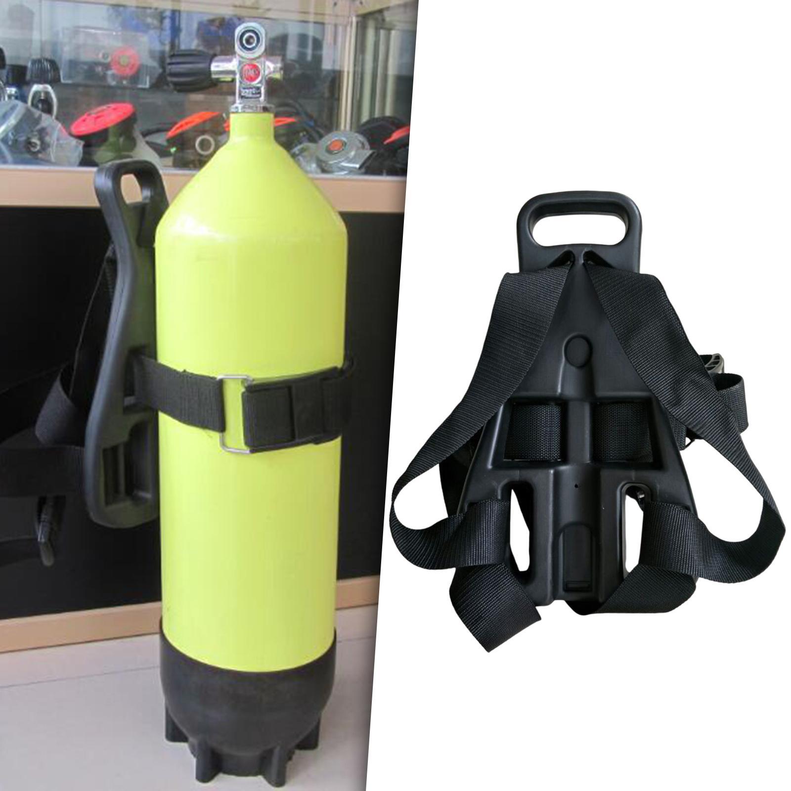 Portable Diving Tank Backpack Scuba Tank Holder Single  Bottle Support Bracket Gas Cylinder Holder