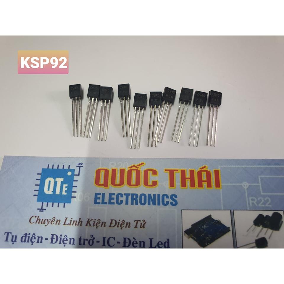 Combo10 transistor KSP92