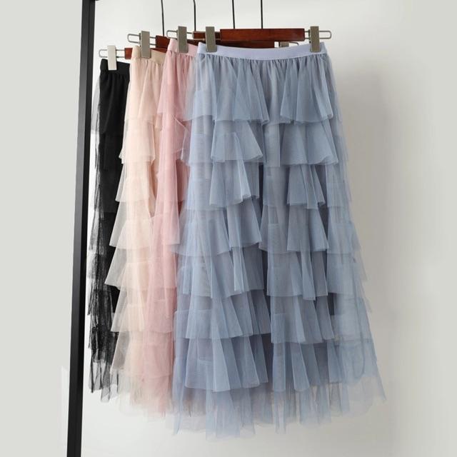 Chân Váy tutu 8 tầng loại cao cấp Yura Store CVTT199