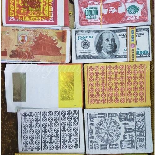 Giấy cúng TIỀN VÀNG 12 loại