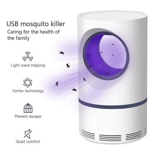 Đèn Bẫy Muỗi Mosquito Killer Cao Cấp Công Nghệ Đèn LED Nhật Bản
