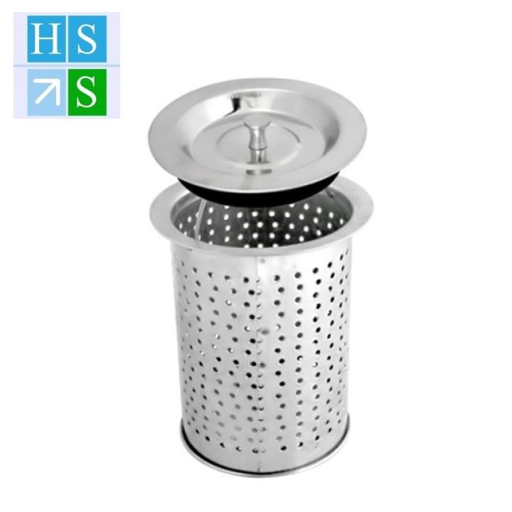 Bộ lọc rác bồn rửa chén bát bằng inox dễ dàng thay thế cho gia đình -