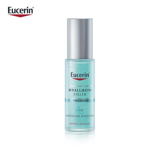 Eucerin Tinh Chất Cấp Ẩm & Ngăn Ngừa Lão Hóa 30ml, Tặng Eucerin Xịt Dưỡng Ẩm Eucerin Aquaporin Active 50ml