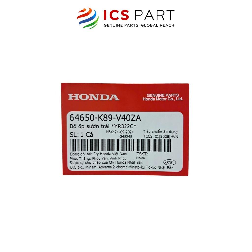 Bộ Ốp Sườn Trái HONDA Wave 110 2018 Cam Yr322C (Có Tem) (64650K89V40ZA)