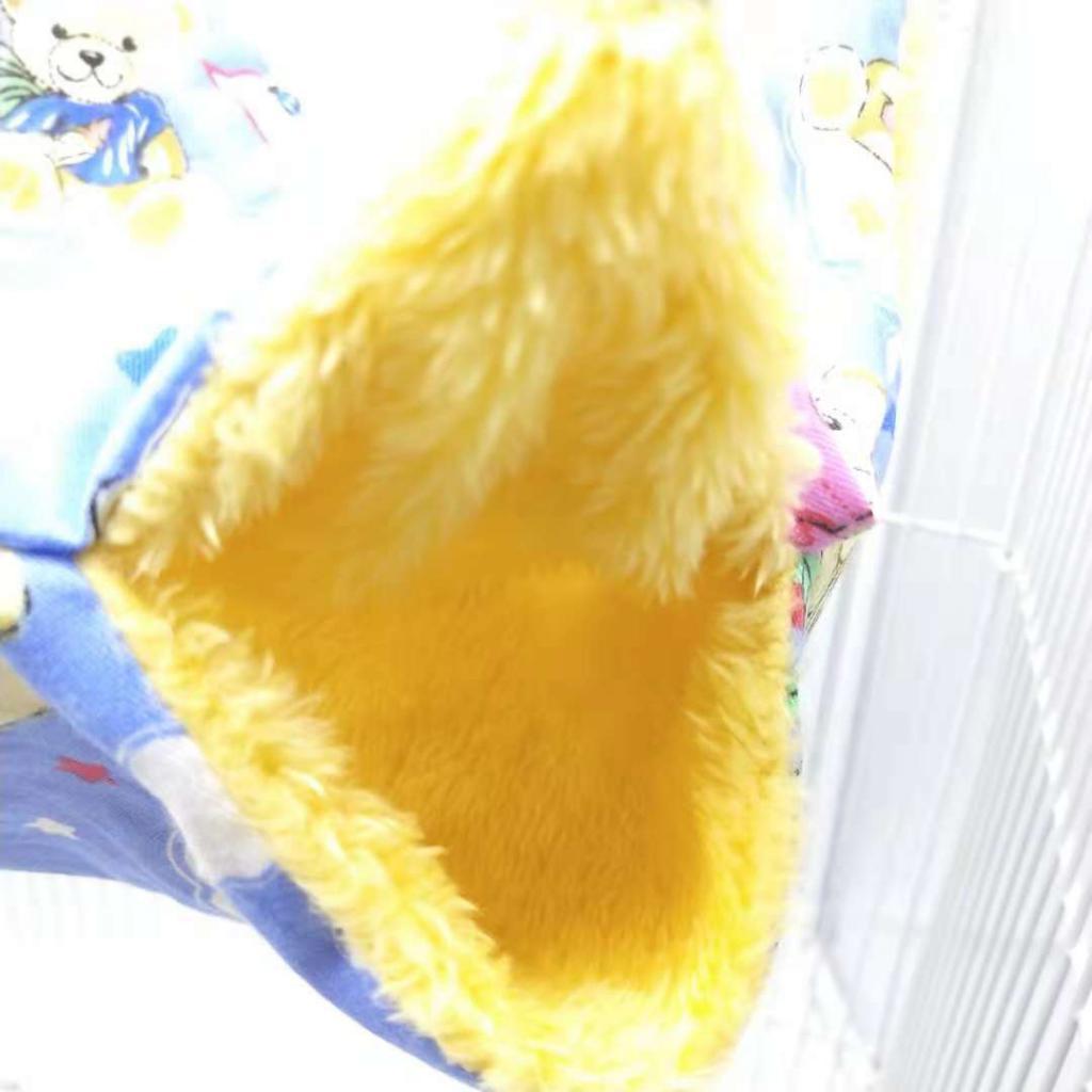 Small Animal Hammock Bed Mat Hamster Bird Cage Double Layer Hanging Bed