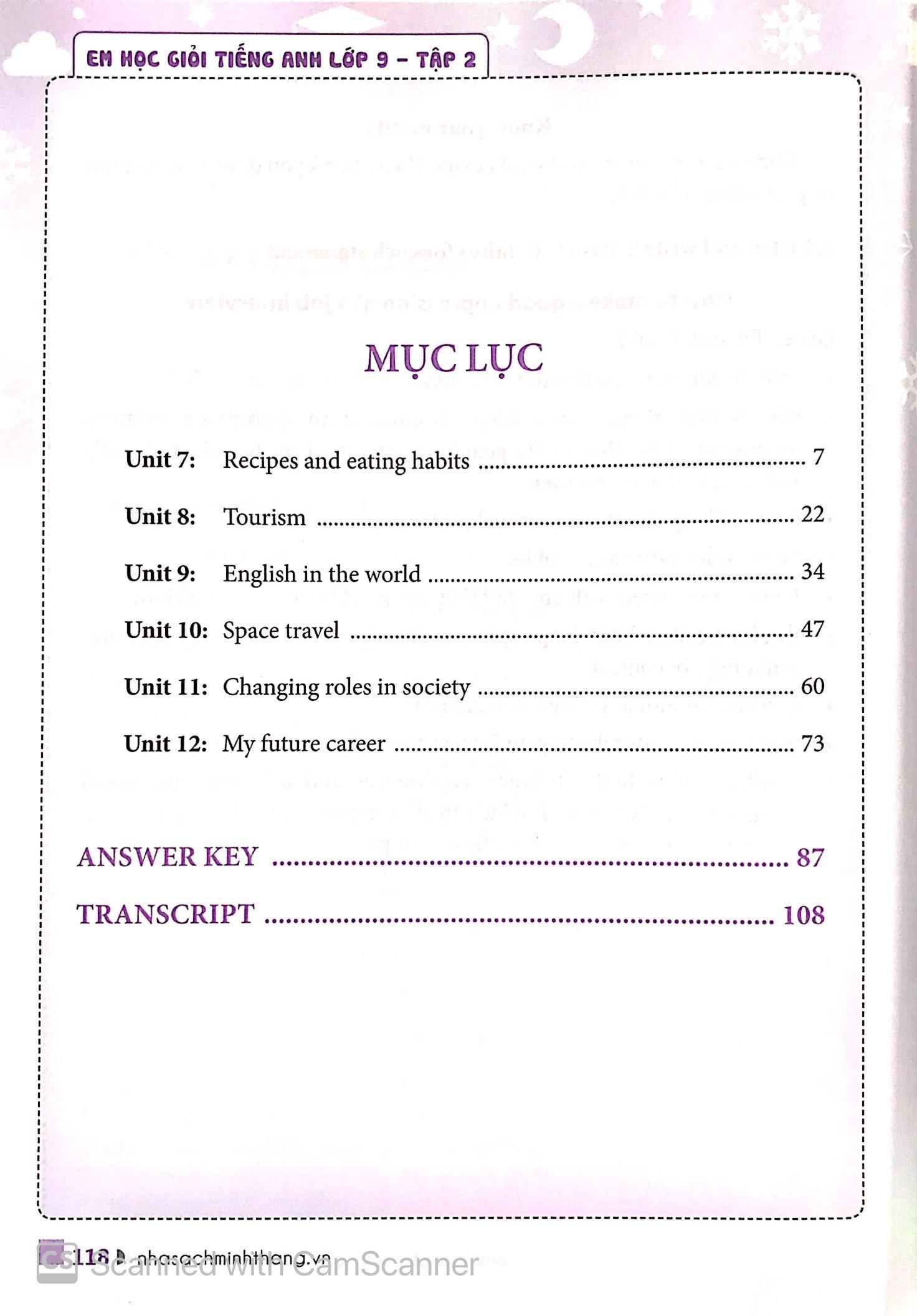 Em Học Giỏi Tiếng Anh Lớp 9 Tập 2 (Tái Bản 01)