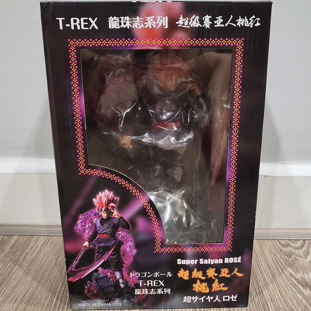 Mô hình Black Goku Super Saiyan Rose 28 cm có LED - Dragon Ball