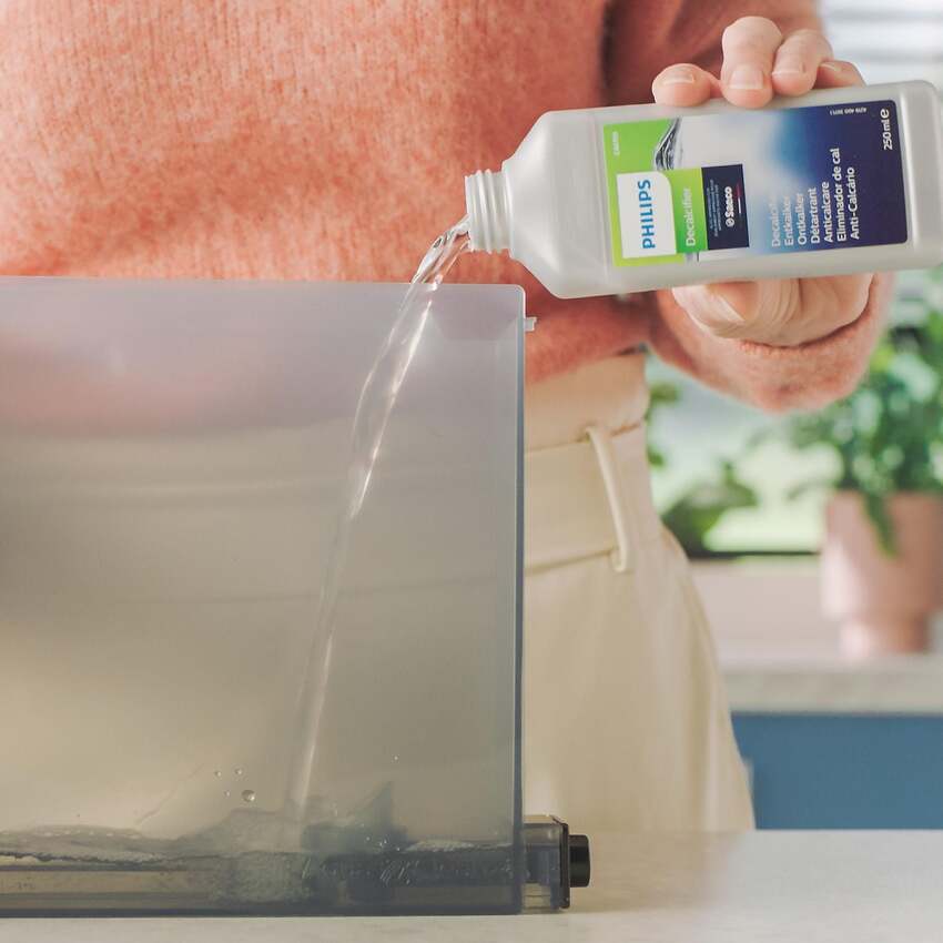 HÀNG CHÍNH HÃNG - Dung dịch tẩy cặn dùng cho máy pha cà phê Espresso Philips Saeco 250 ml CA6700