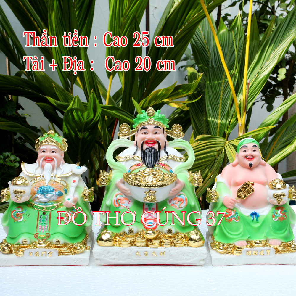 THẦN TÀI THỔ ĐỊA PHÚ QUÝ +THẦN TIỀN ĐỎ