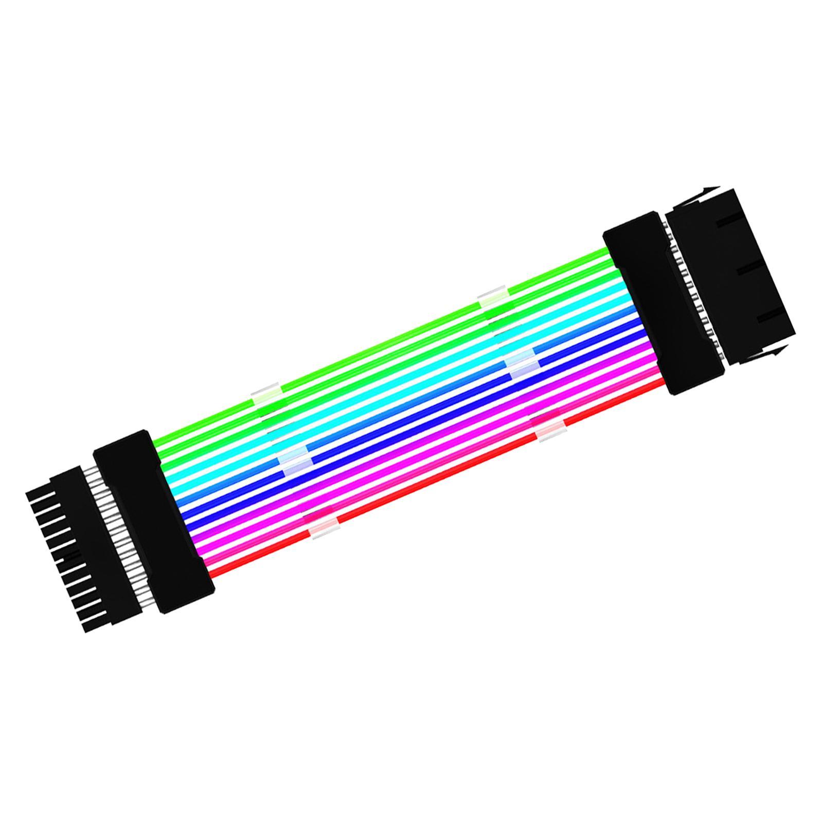 Extension RGB Cable PSU Extension Cable Set PCIe Cable for Computer PC