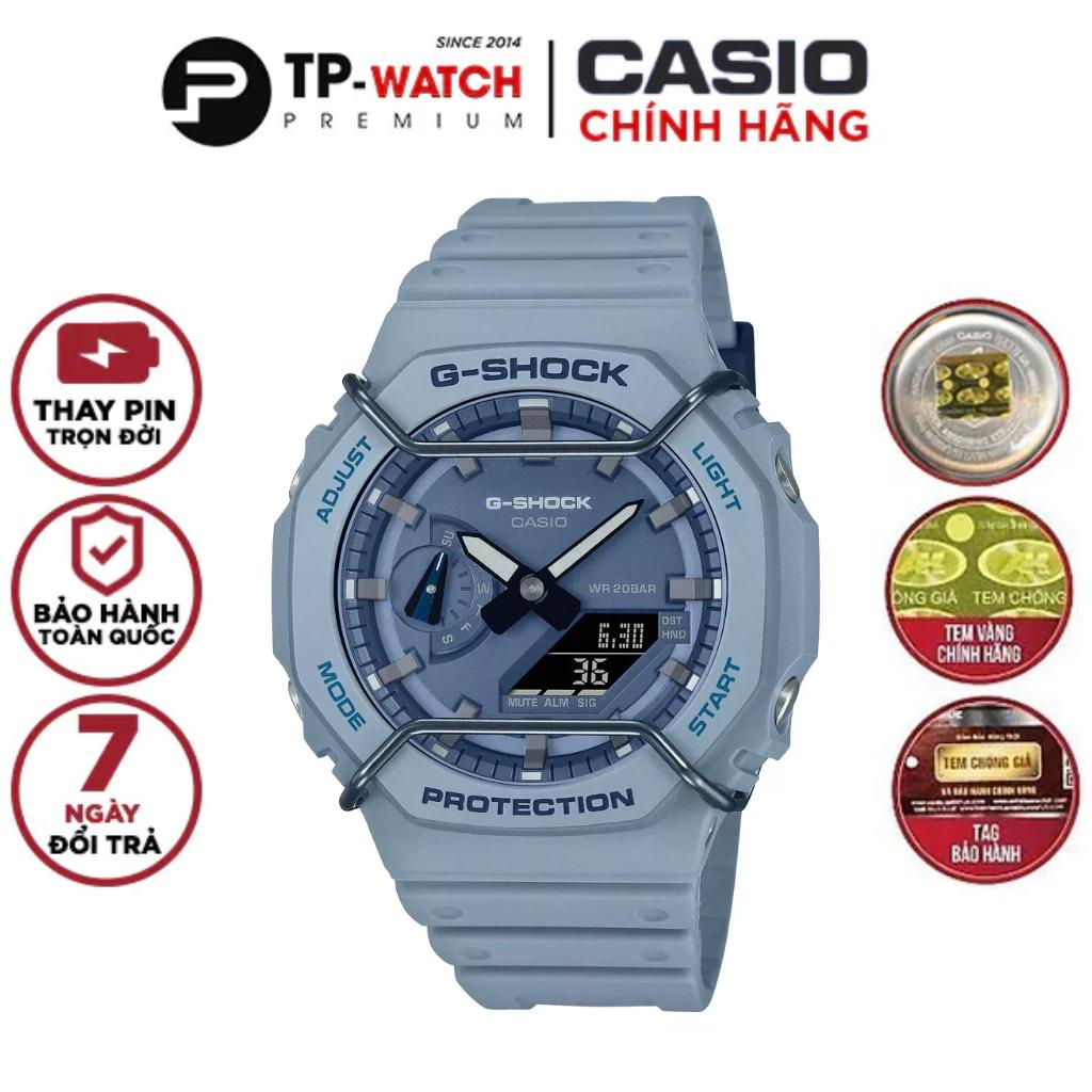 Đồng Hồ Nam Dây Nhựa Casio G-Shock GA-2100PT-2A Chính Hãng | GA-2100PT-2ADR Carbon Core