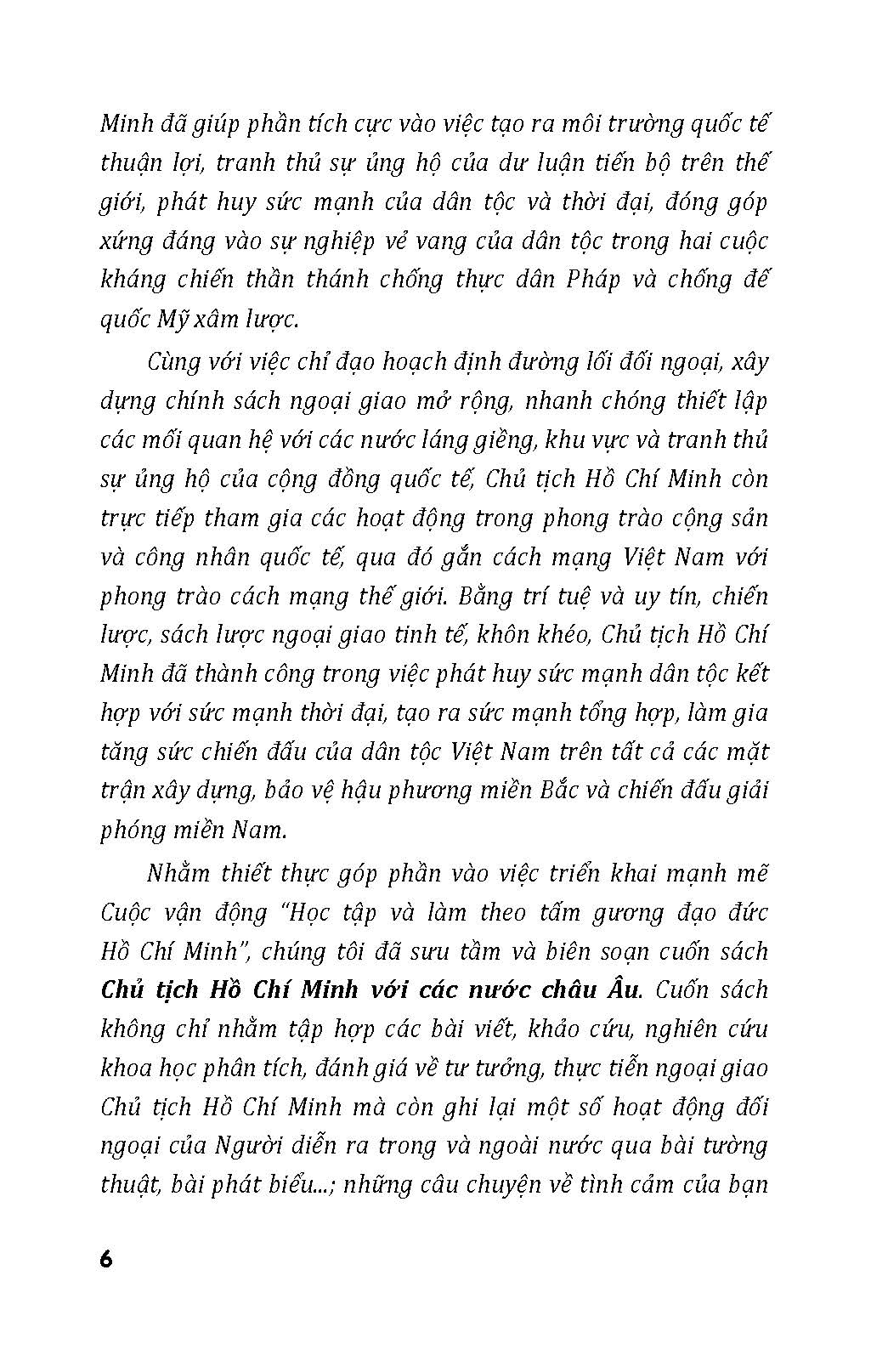 Chủ Tịch Hồ Chí Minh Với Các Nước Châu Âu