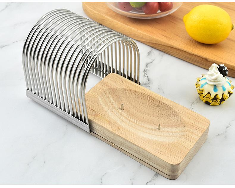 Máy cắt lát bánh mì nướng, Máy cắt khoai tây, Dụng cụ làm bánh nhà bếp Giá cắt bánh mì