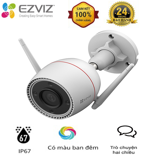 Camera Wifi EZVIZ C3TN 3MP đàm thoại 2 chiều - Hàng chính hãng