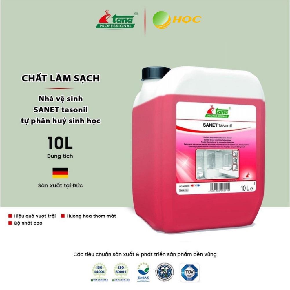 Siêu tẩy nhà tắm và nhà vệ sinh hương hoa SANET tasonil (10L)