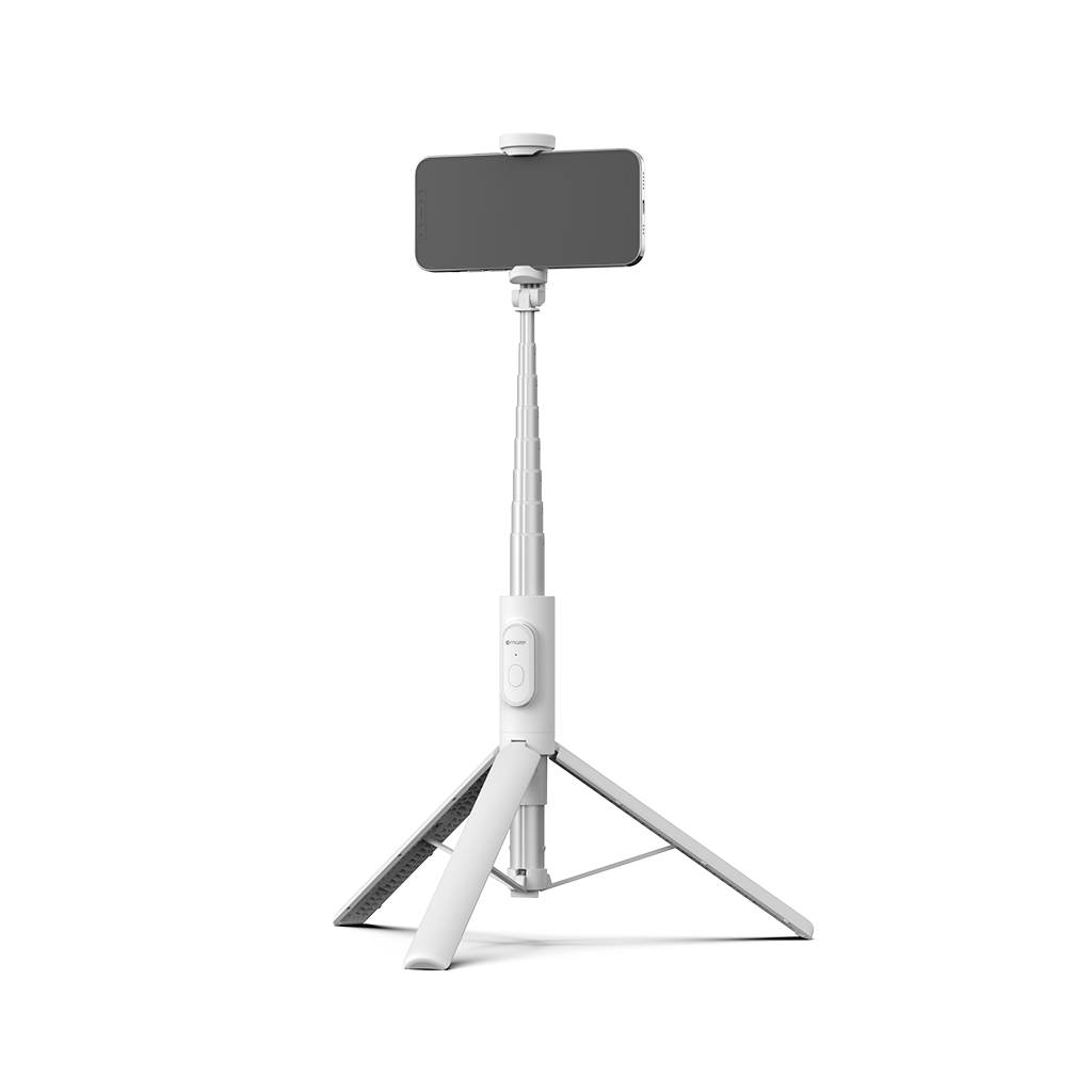 Gậy chụp ảnh Mazer Foldable M-S11L 1m5 có thể gập gọn - Hàng chính hãng