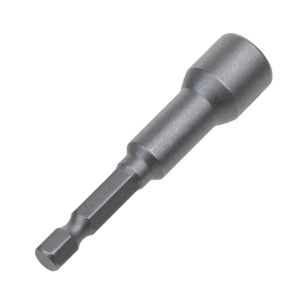 6x 1/4" Hex Shank Magnetic Nut Socket Driver Set 10mm for Impact Drill Bit