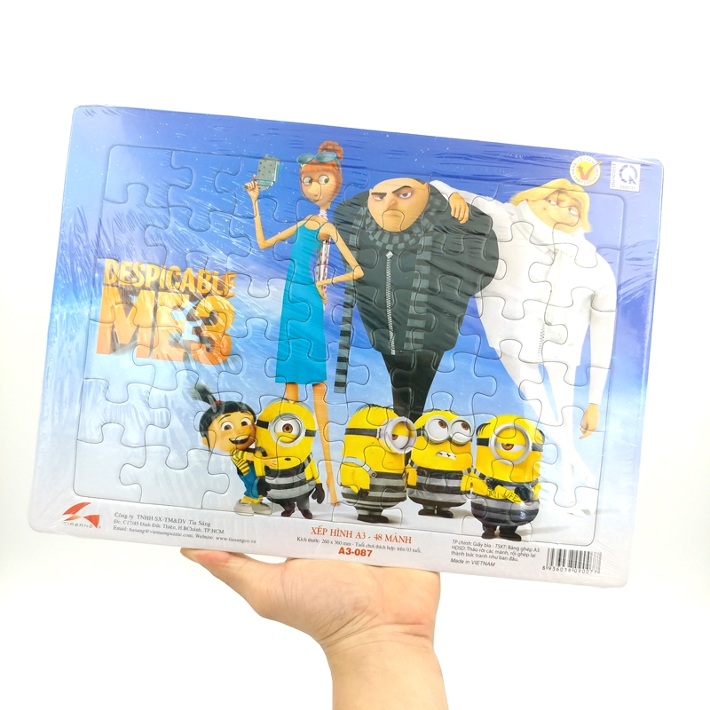 Tranh Xếp Hình A3 48 Mảnh - Despicable Me 3 A3-087