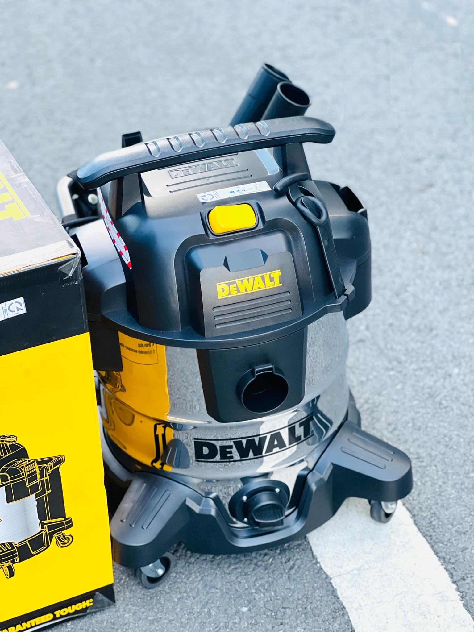 MÁY HÚT BỤI 3 CHỨC NĂNG 3000W (4HP) 30L DEWALT DXV30S - HÀNG CHÍNH HÃNG