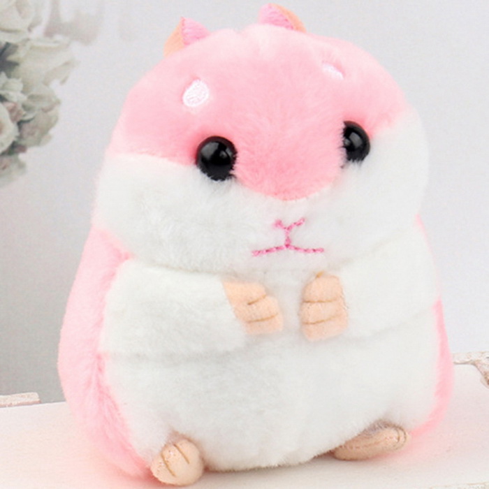 Móc khóa chuột Hamster dễ thương V.3, Móc khóa hình chuột Hamster siêu đáng yêu màu sắc dễ thương - Màu ngẫu nhiên