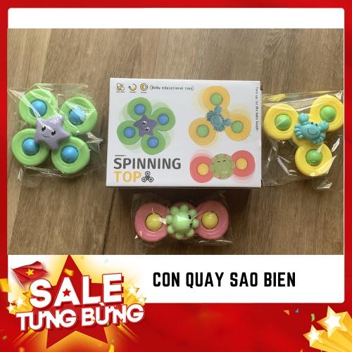 Set 3 Con Quay Đồ Chơi Dán Tường Cho Bé