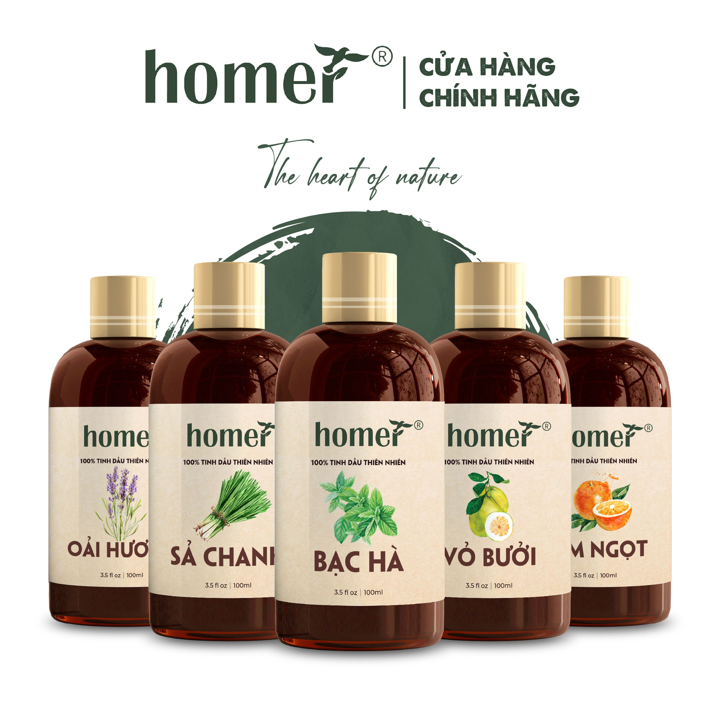 Tinh Dầu Thơm Phòng Đuổi Muỗi 100Ml Homer Sả Chanh Quế Oải Hương Bưởi Cam Hoa Lài Quýt Tràm Huế Hoa Hồng Lavender Ngọc Lan Tây Tràm Trà Sả Java Trà Xanh Cà Phê Chanh - Gỗ Thông