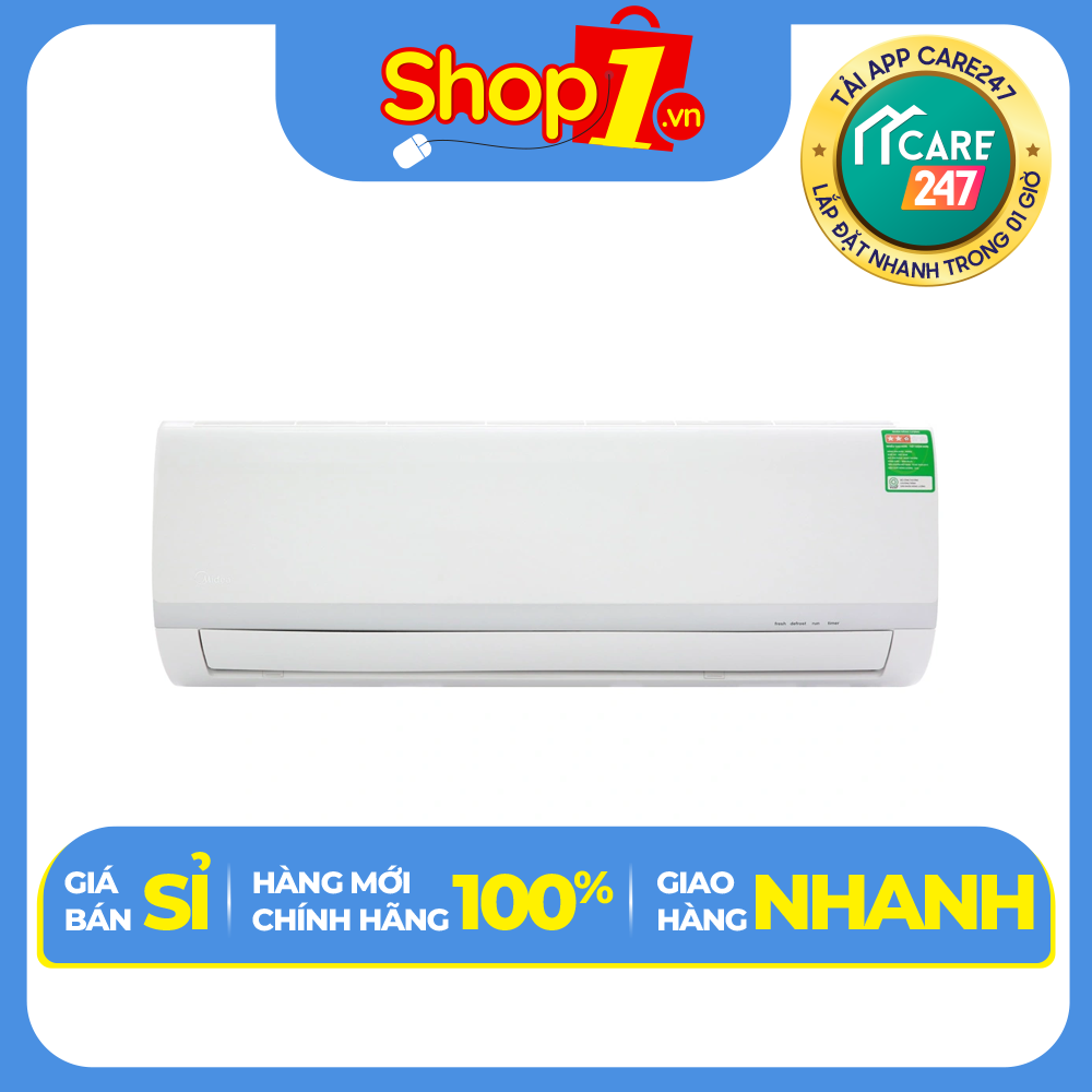 Máy lạnh Midea 1.5 HP MSAFB-13CRN8 - Hàng chính hãng