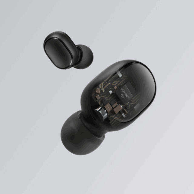 Tai nghe True Wireless Mi Earbuds Basic 2 bluetooth v5.0, nghe nhạc 4 giờ- Hàng chính hãng