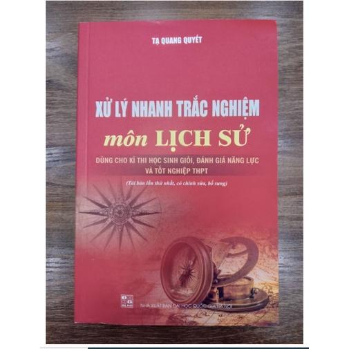 Sách - Combo 2 cuốn xử lý nhanh trắc nghiệm môn địa lí + lịch sử