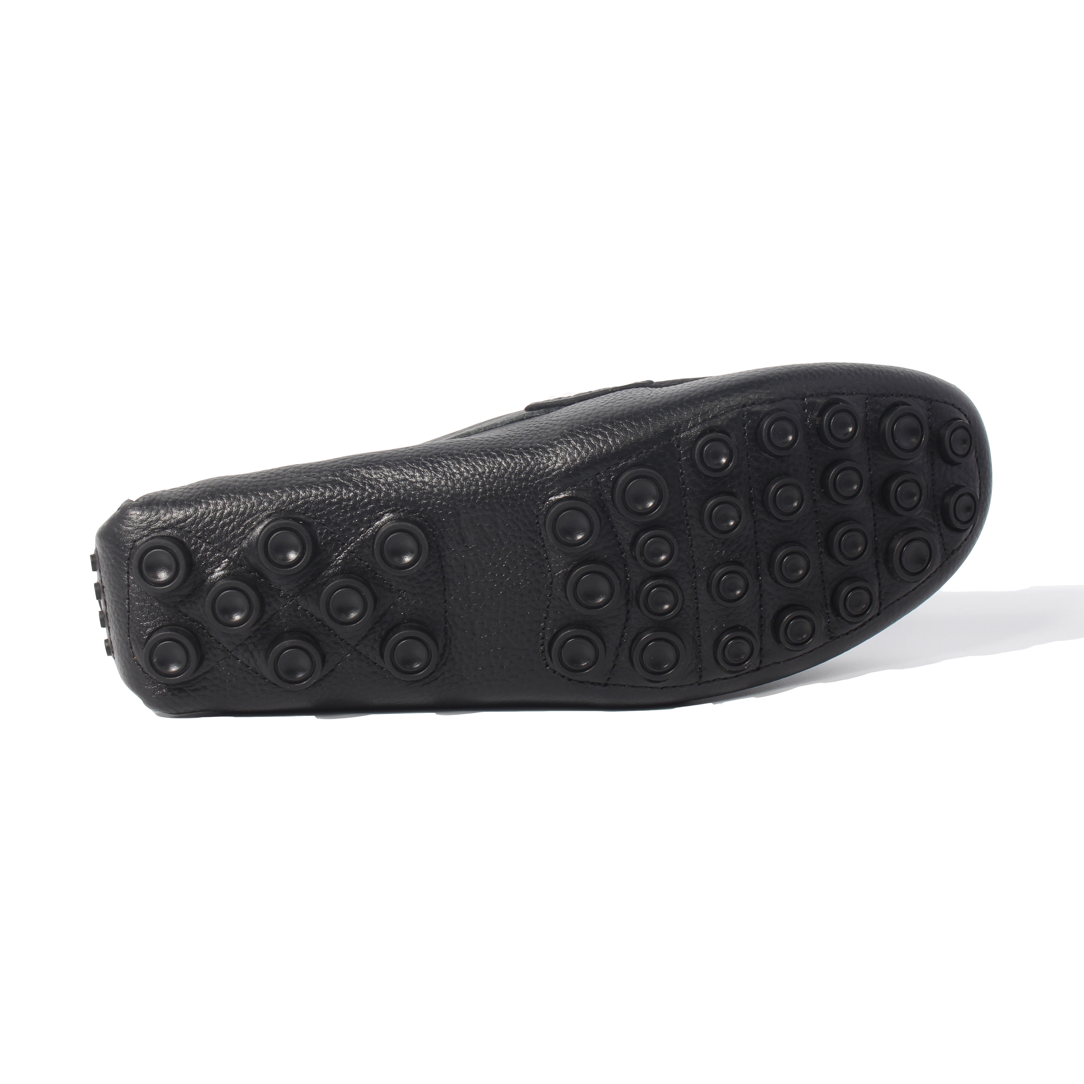 Giày Lười Da Nam BANULI K1ML1T0 - Da Bò Tumbled Siêu Mềm, Đế Khâu Moccasin Siêu Nhẹ
