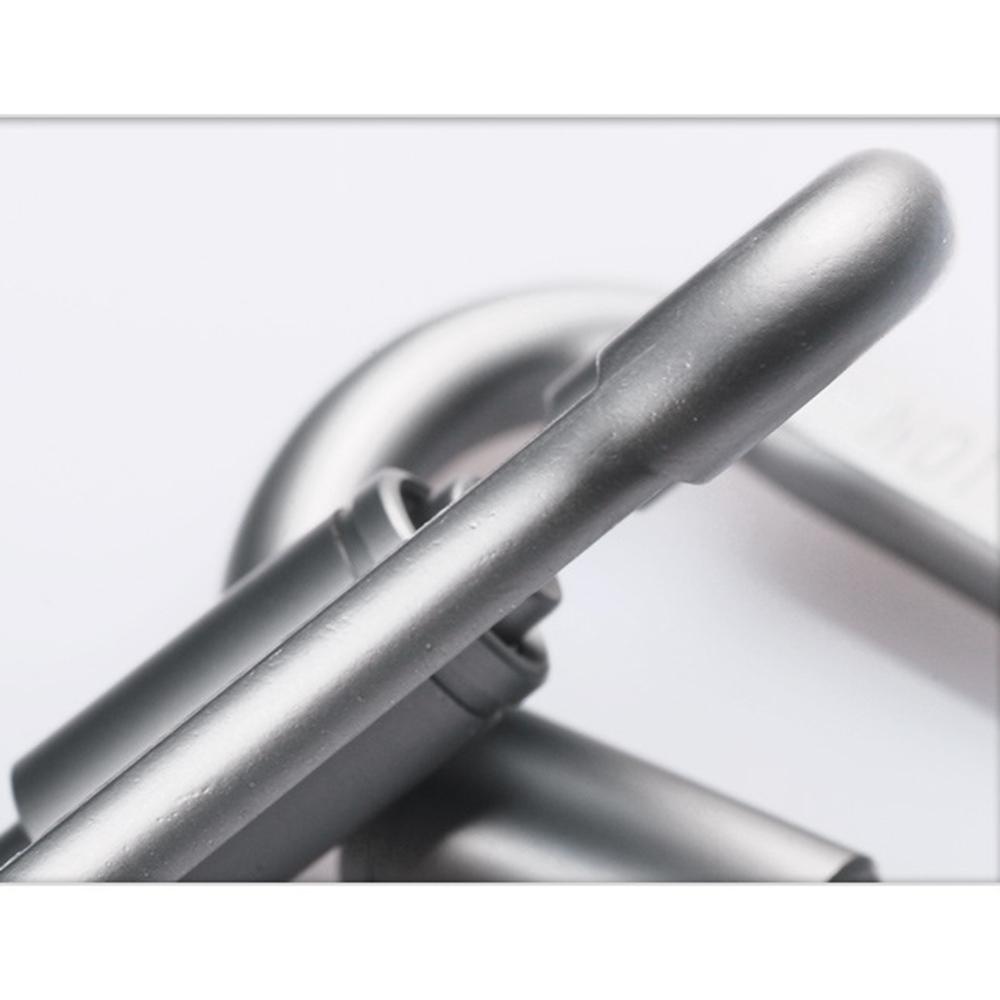 5 chiếc móc khóa Carabiner hợp kim nhôm có khóa vặn, nhẹ bền không thấm nước