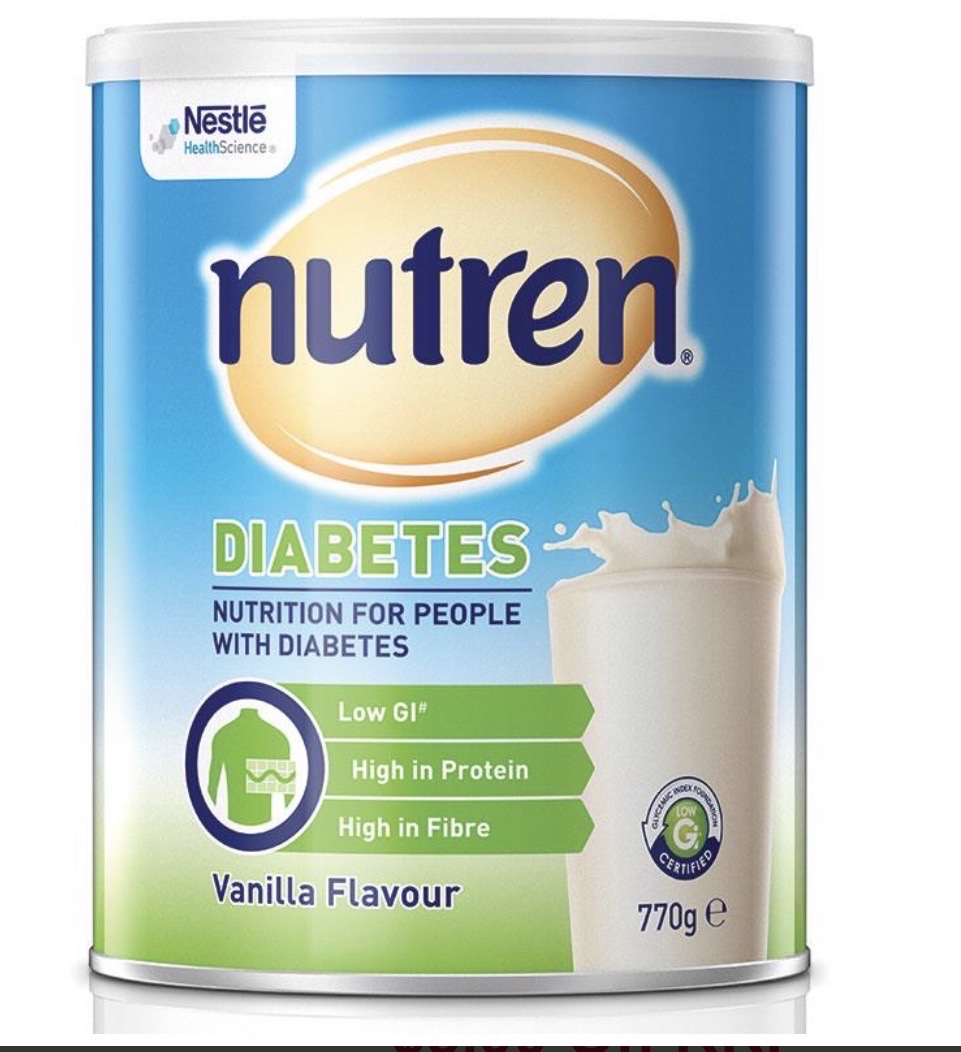 SỮA BỘT NUTREN DIABETES 770G (DÀNH CHO NGƯỜI TIỂU ĐƯỜNG) DATE 9/2023