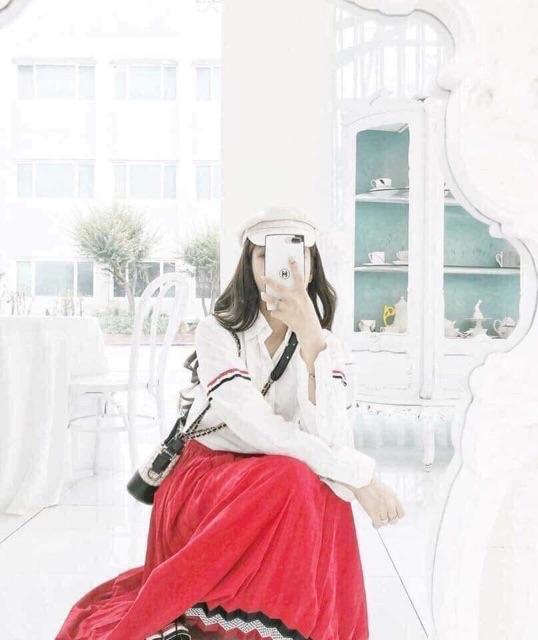 SƠ MI TRẮNG PHỐI SỌC