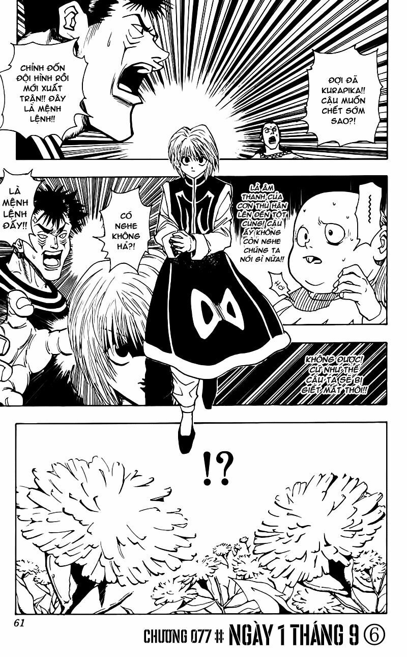 Hunter X Hunter Chapter 77 - Trang 0