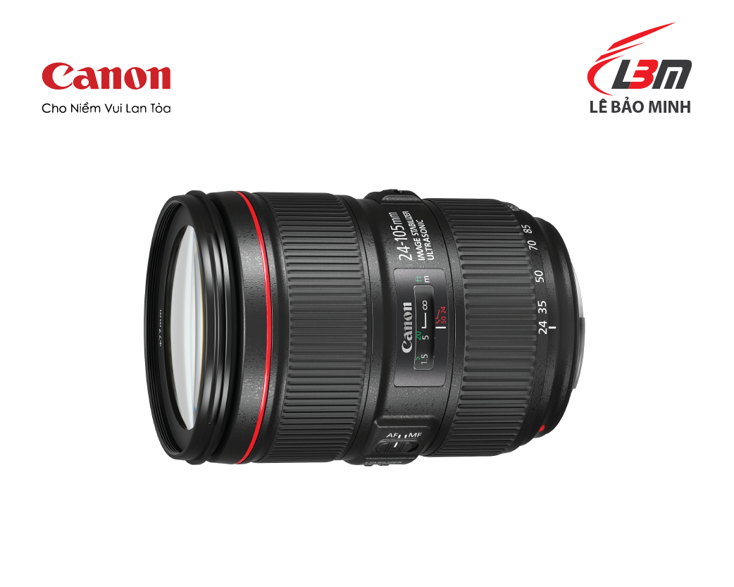 Ống kính Canon EF 24-105mm f/4L IS II USM - Hàng Chính Hãng