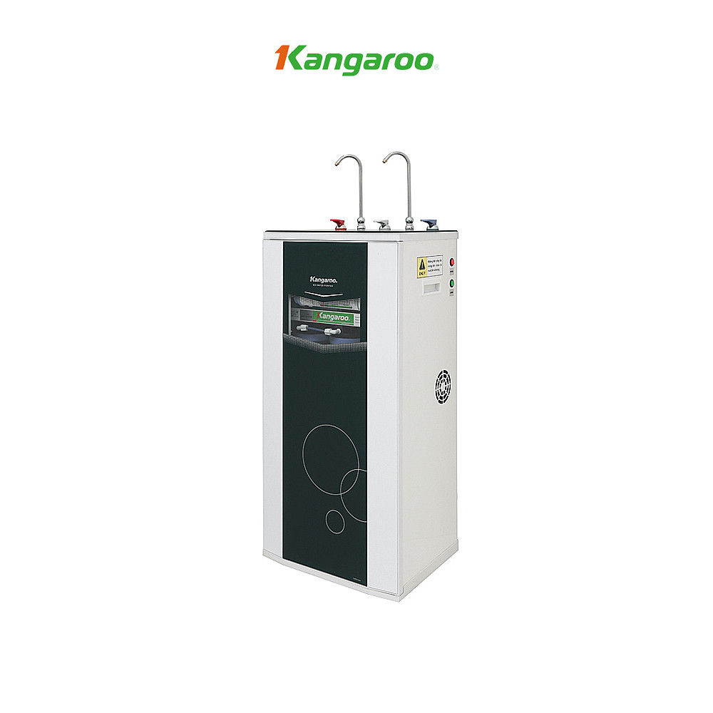 Thiết bị lọc nước Kangaroo RO 2 vòi, 10 lõi KG10A3 vỏ tủ VTU màu xanh(kèm carton) - Hàng chính hãng