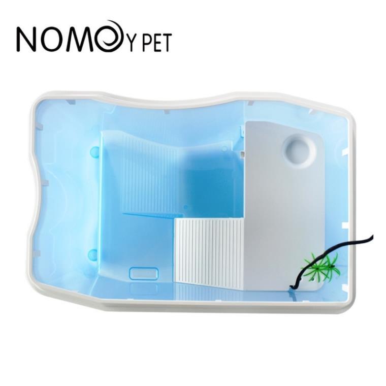 Bể nuôi rùa nước, rùa bán cạn 2 tầng KT 60x35x25cm chất liệu PP petstore