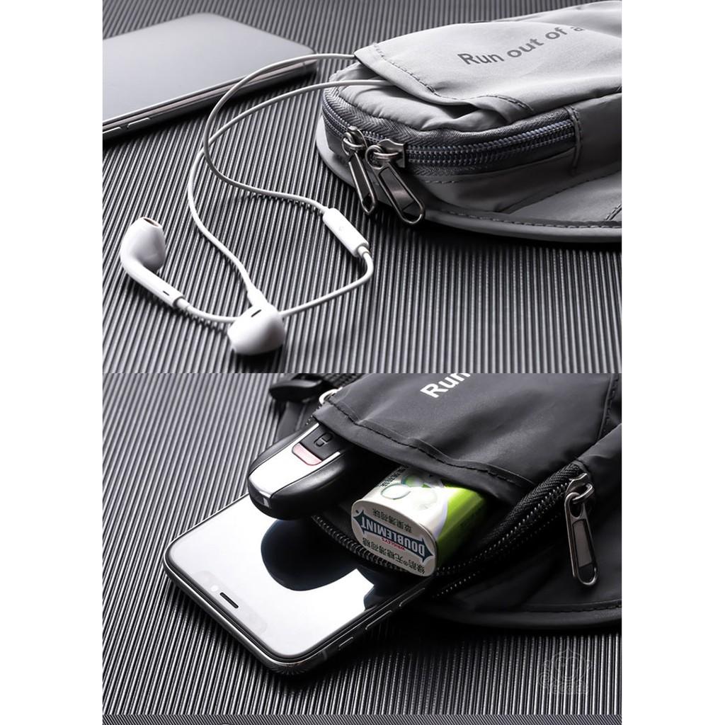 Túi đựng điện thoại vật dụng đeo tay tập thể thao chống nước Brachial Bag