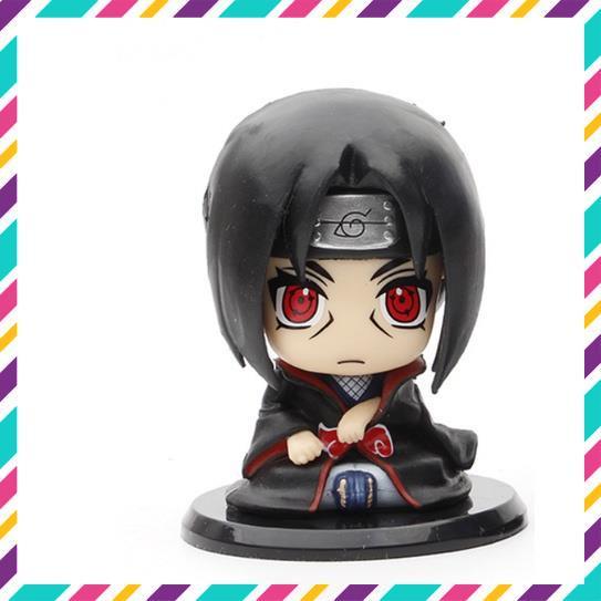 Mô Hình Naruto, Hatake KaKashi, Itachi, Sasuke Chibi Siêu Đẹp Dễ Thương