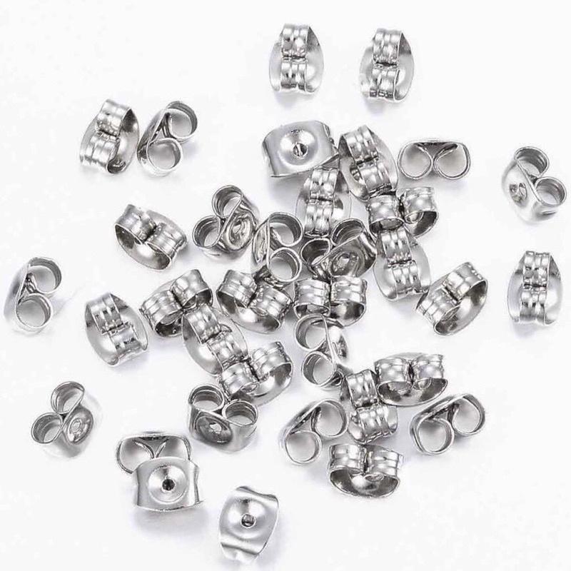 Chốt bông tai bạc 925,Chốt khuyên tai bạc chất liệu bạc S925-Minh Tâm Jewelry