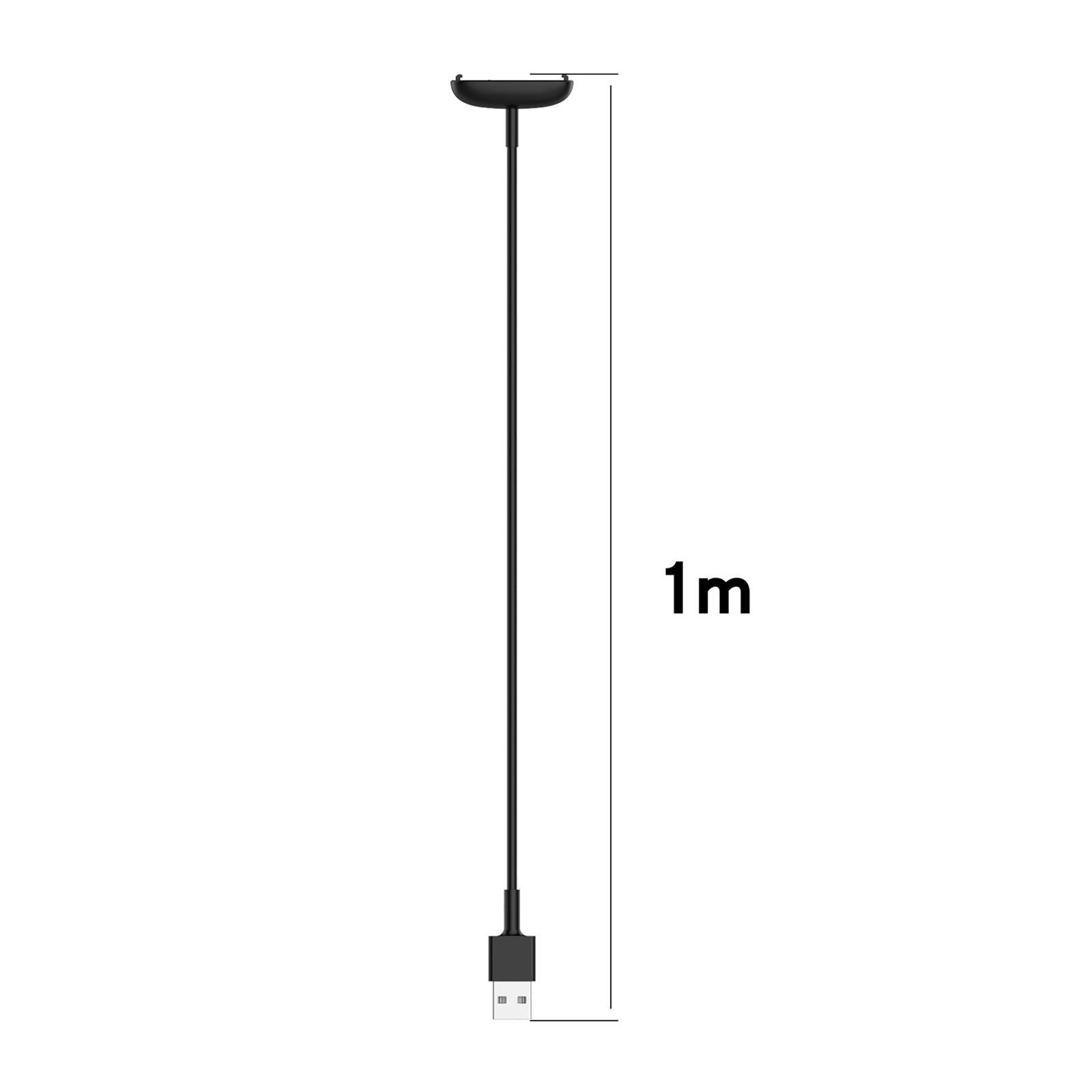 New Replacement USB Charging Charger Cable for Fitbit inspire 2 Smart Watch Wristband Black